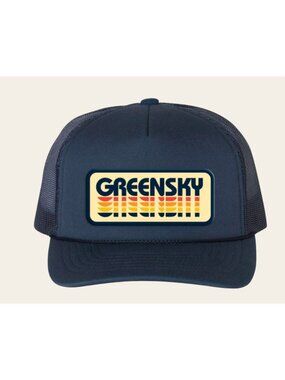 Greensky Bluegrass Blue Foam Front Trucker Patch Snapback Hat Official Merch